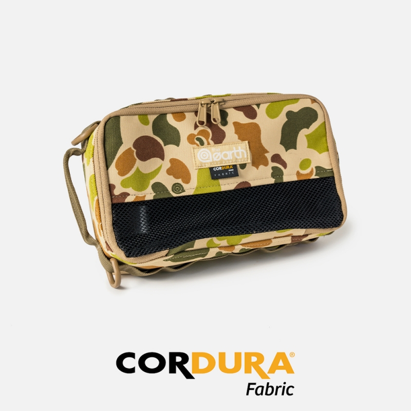 the earth CORDURA 餐具收納袋-沙迷