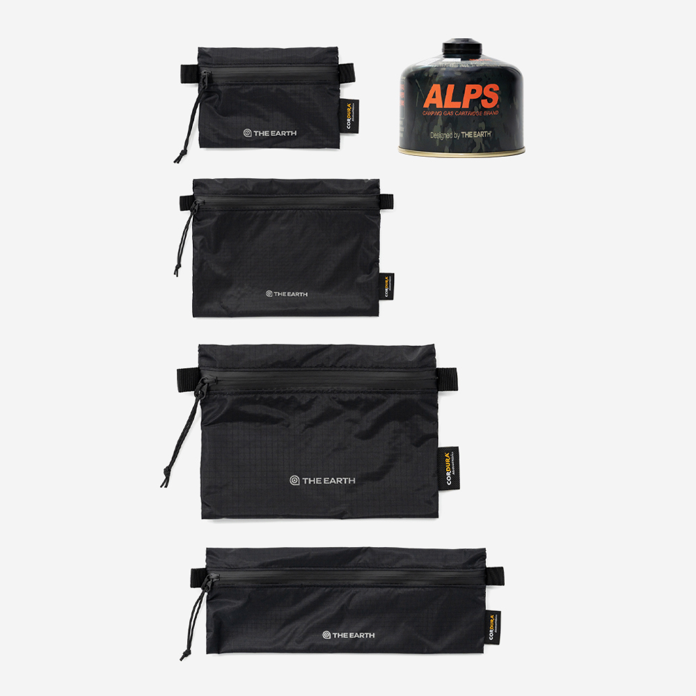 (預購) the earth CORDURA Trail 拉鍊收納袋 L