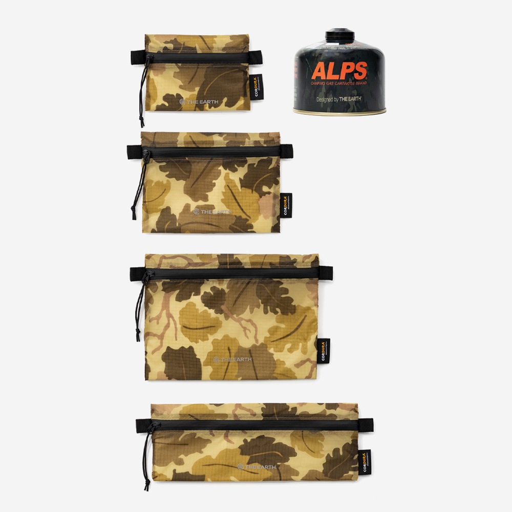 (預購) the earth CORDURA Trail 拉鍊收納袋 M