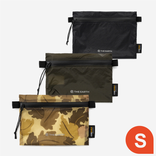 (預購) the earth CORDURA Trail  拉鍊收納袋 S